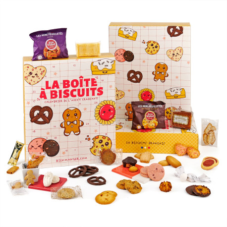 Calendrier de l'avent La Boîte à Biscuits