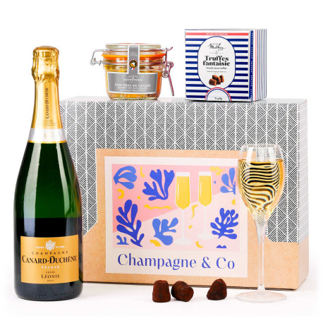 Coffret cadeau Champagne & Co